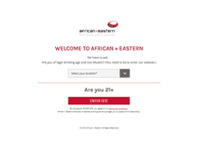Tablet Screenshot of africaneastern.com